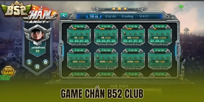 Game chắn B52 Club
