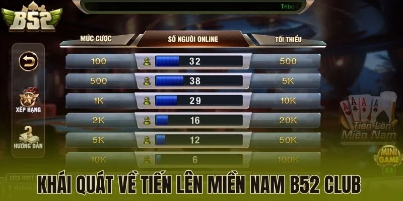 Khái quát về tiến lên miền Nam B52 Club