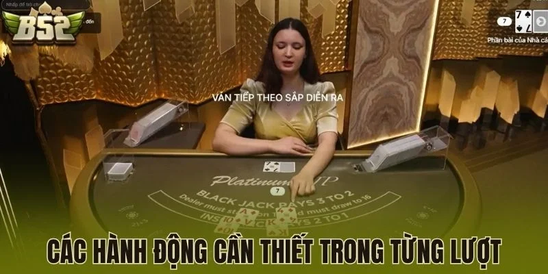 Các hành động cần thiết trong từng lượt